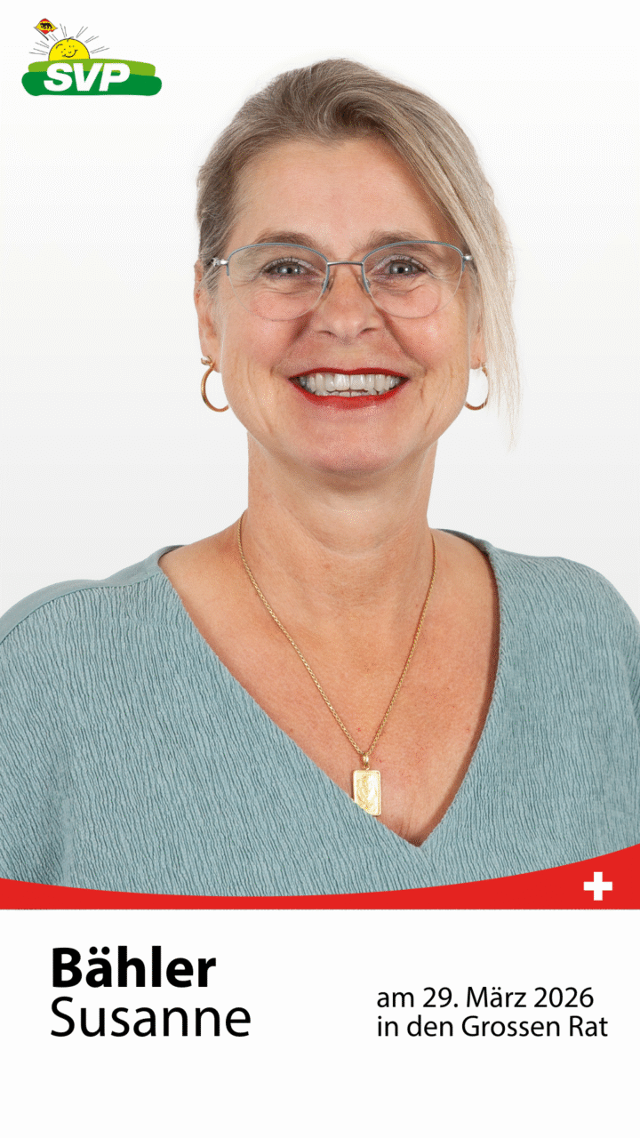 Unternehmerin, alt Gemeinderätin, engagiert im Gesundheitsnetz, FC & SVP Münsingen. Für eine Politik, die verbindet, zuhört & mit Herz & Verstand handelt.