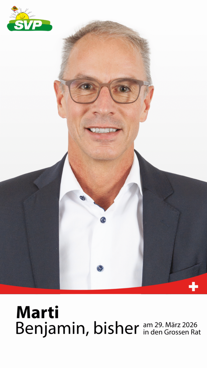 Betriebswirtschafter HF und Grossrat, Parlament Köniz, Stiftungsrat Berner Gesundheit, Stiftungsrat und VR Siloah www.benimarti.ch