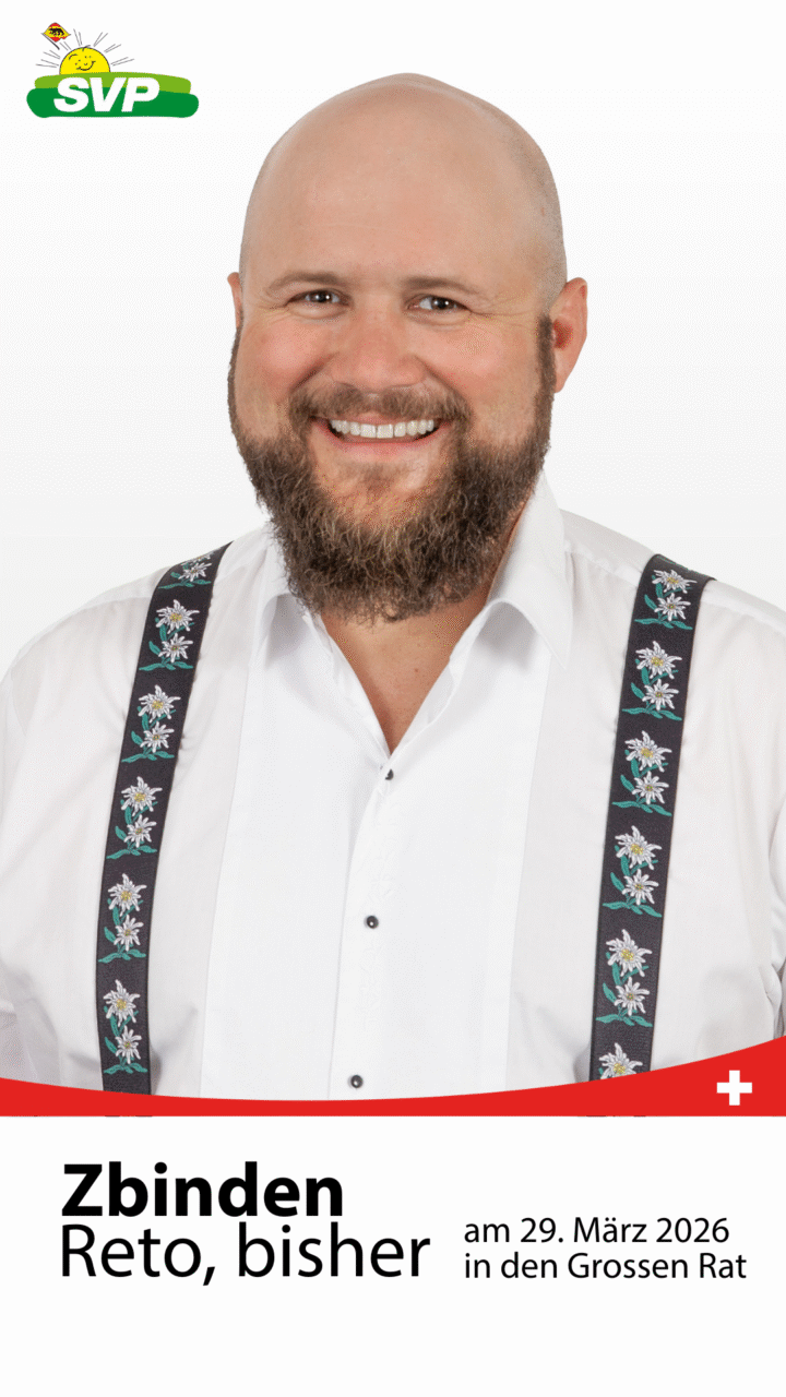 Mehr Freiheit, Weniger Bürokratie und Regulierung – für eine starke Wirtschaft, gute Bildung, mehr Lebensqualität und selbstbestimmte Bürger im Kanton Bern! www.reto-zbinden.ch